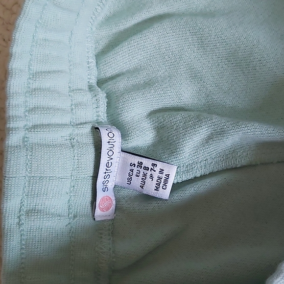 Sisstrevolution Hello Sunshine Knit Pant –Sea Foam - Women’s – Size S - Picture 7 of 8